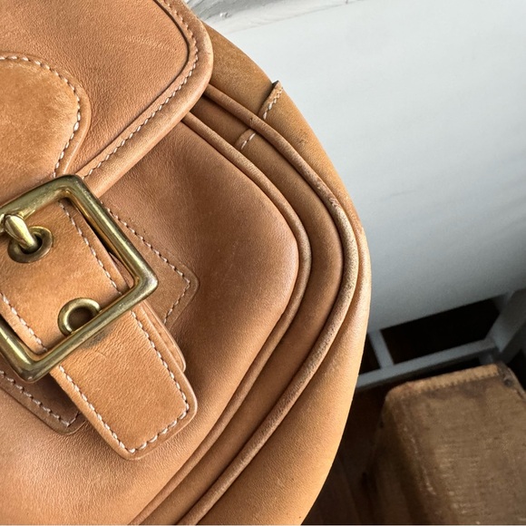 Good Condition Tan Coach Crossbody - Picture 11 of 11